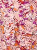 ruffled front shortsleeved blouse