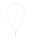 fluted pave pendant