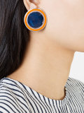 oval earrings