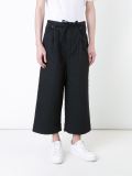 'Crinkle' cropped trousers