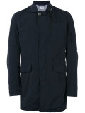 buttoned pocket coat 