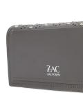 embellished perforated clutch