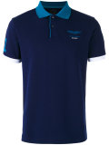 chest print polo shirt
