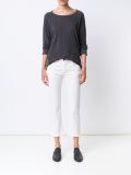 raw hem T-shirt