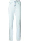 light wash denim jeans