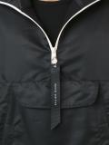 zipped collar jacket