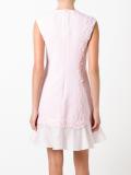 embroidered flared dress