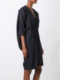 v-neck dress