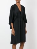 knee length charmeuse dress