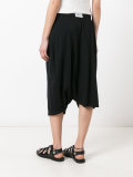 drawstring asymmetric skirt 