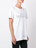 blurry letters T-shirt