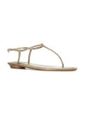 crystal strap sandals