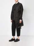 top zip clutch