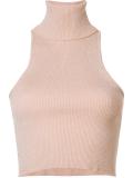 pleated mid skirt