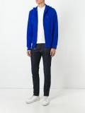 zipped hoodie