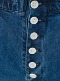 button up denim trousers 