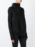 flapped neck jacket