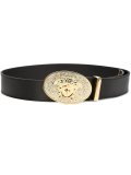 Medusa oval buckle belt