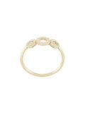 plain triple Honeycomb ring