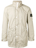 logo sleeve patch jacket 