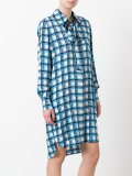checked dress