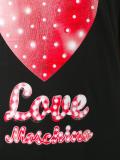 heart print T-shirt
