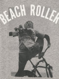 beach roller print T-shirt