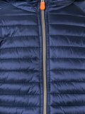 zipped padded jacket