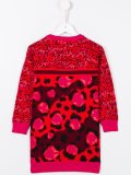 patterned sweater dress