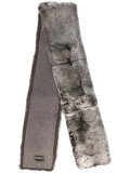 long fur scarf