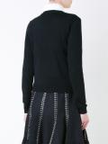 intarsia detail jumper