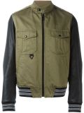 leather sleeves jacket