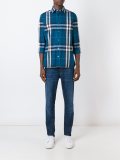 plaid button down shirt