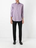 square pattern shirt