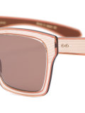 brown lens square sunglasses