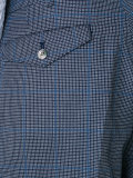 checked tailored shorts