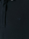 contrast collar polo shirt