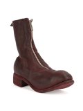 front zip ankle boots