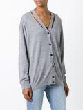 cut-out detail cardigan