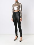 turtleneck cropped top