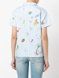 embroidered patch shirt 