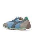 contrast panel sneakers