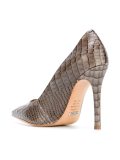 snakeskin effect pumps 