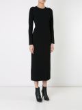 micro crepe dress