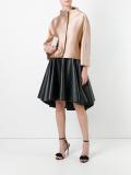 funnel neck boxy jacket