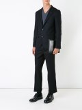 straight leg cropped trousers