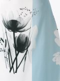 printed midi skirt