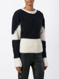 colour block jumper