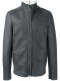 shearling bomber jacket
