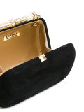 gold chain clutch bag